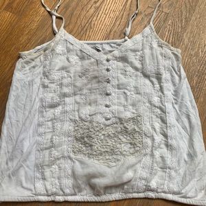 White American eagle detail tank